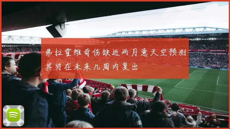 弗拉霍维奇伤缺近两月意天空预测其将在未来几周内复出